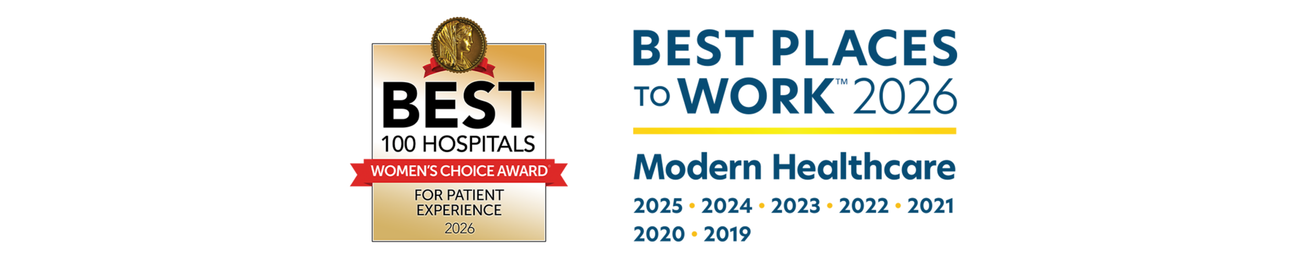 Women's Choice Awards & Modern Healthcare Award